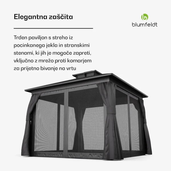 Blumfeldt ShadeFortress paviljon (3 x 3m) - Image 3