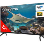 LED TV MANTA 32LHN124E, 32" (81cm), HD+, Dolby Digital+, STEREO 5.1, DVB-C/T/T2/S/S2/HEVC, Hotel Mode, 3x HDMI, 2x USB, 1x CI+, Frameless oblika - Image 2