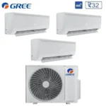GREE MULTI SPLIT 3 x GWH09AGAXB-K6DNA1B 2,5kW PULAR notranja / GWHD(21)NK6OO zunanja 6,1kW - Image 2