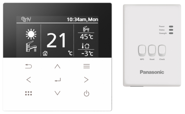 Panasonic T-CAP Aquarea WH-WXG12ME8+CZ-RTW2TAW1C 12 kW toplotna črpalka (R290 propan, hidrosplit, zrak-voda, 3F fazna) - Image 6