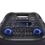 MANTA SPK5450 PHANTOM prenosni KARAOKE zvočnik, Bluetooth 5.0, 30.000W P.M.P.O., TWS, Equalizer, polnilna baterija, X-Bass, FM Radio, USB / microSD / AUX / MIC-in, črn - Image 3