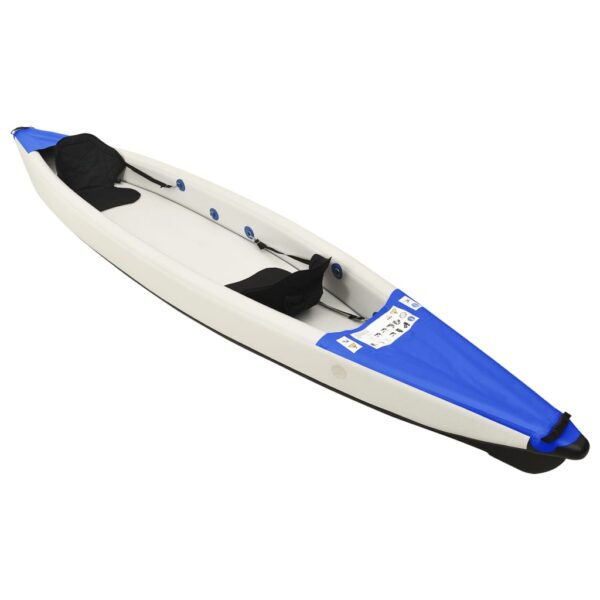 Napihljiv kajak moder 424x81x31 cm poliester - Image 2