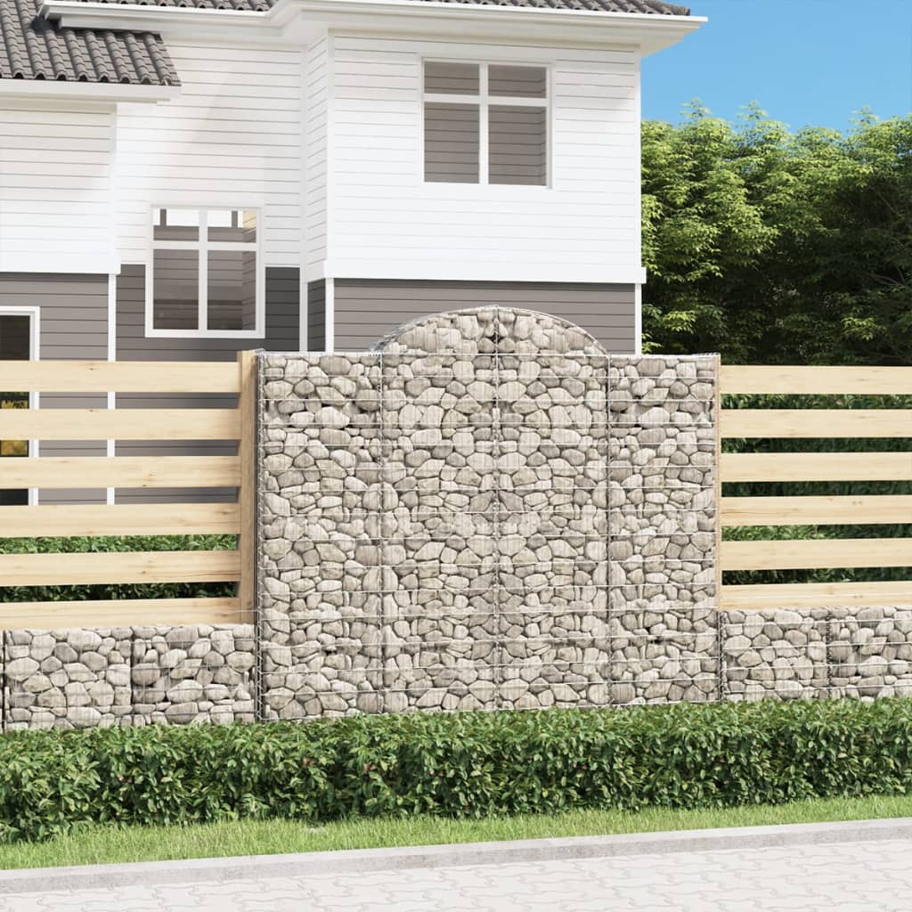 Obokane gabion košare 20kosov 200x30x180/200cm pocinkano železo