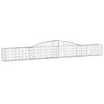 Obokane gabion košare 25 kosi 400x30x40/60 cm pocinkano železo - Image 3
