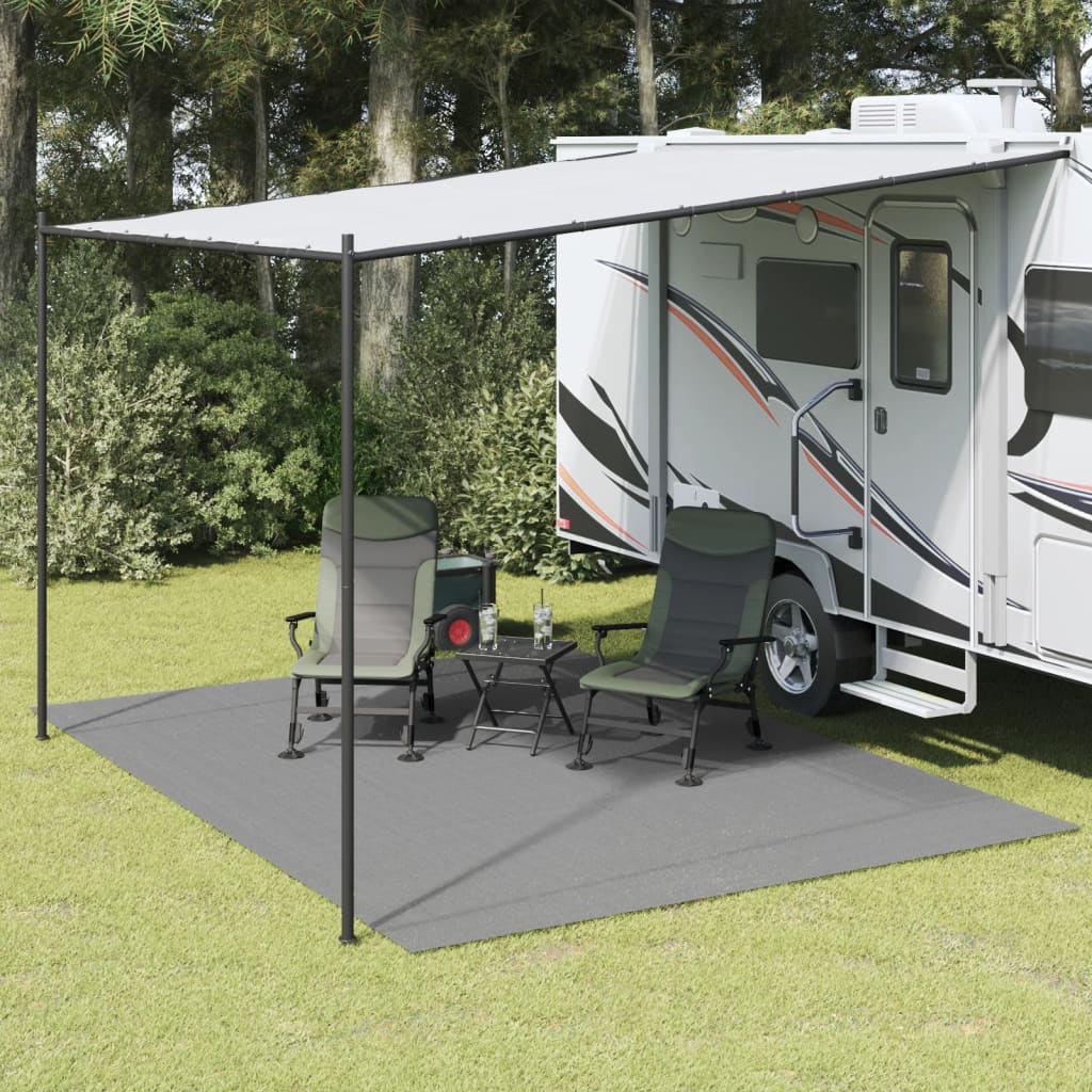 Preproga za šotor antracitna 4×3 m