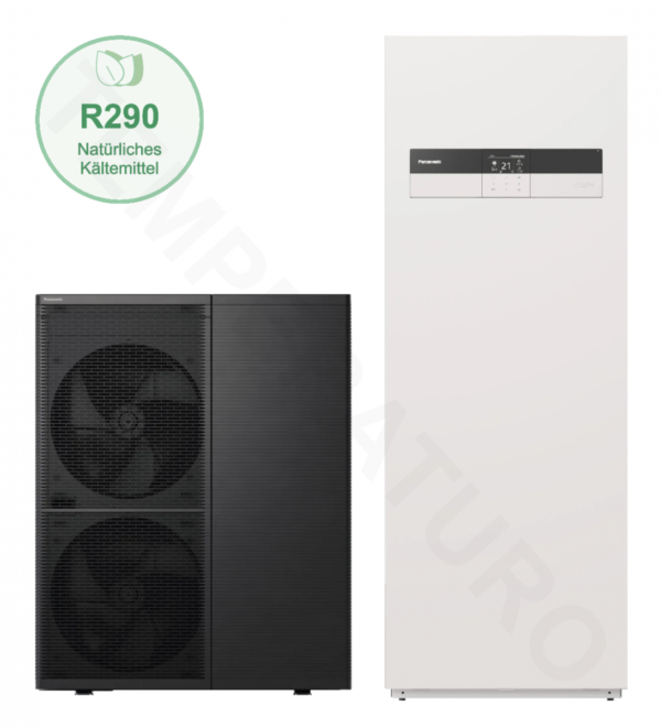 Panasonic T-CAP Aquarea WH-WXG12ME8+WH-ADC0316M9E82 12 kW toplotna črpalka (R290 propan, hidrosplit, zrak-voda, 3F fazna, 185l bojler) - Image 10