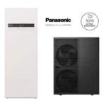 Panasonic T-CAP Aquarea WH-WXG12ME8+WH-ADC0316M9E82 12 kW toplotna črpalka (R290 propan, hidrosplit, zrak-voda, 3F fazna, 185l bojler)