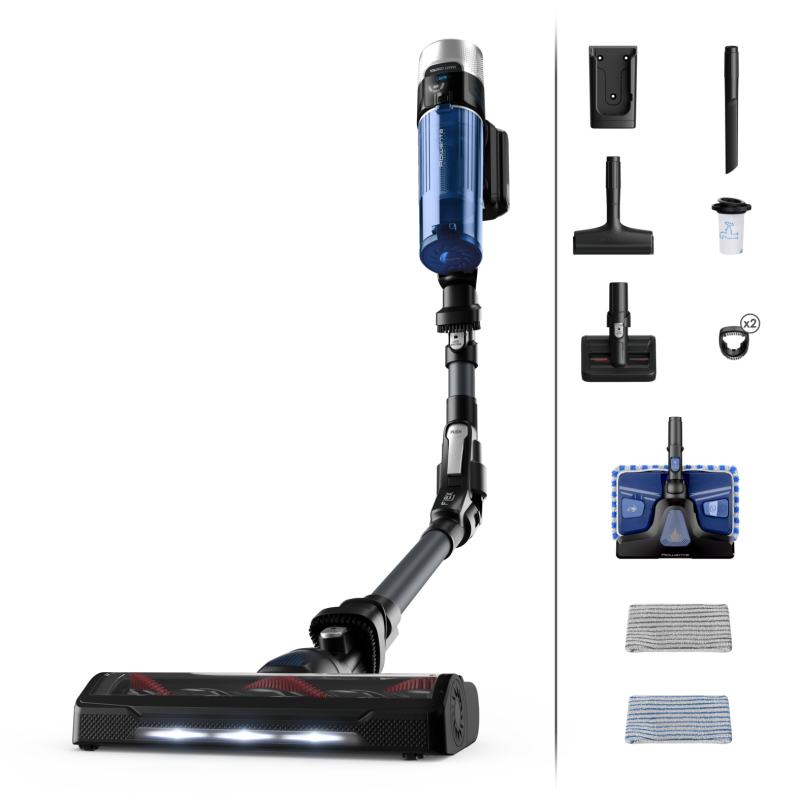 ROWENTA pokončni sesalnik RH20C7WO X-Force Flex 9.60 Aqua
