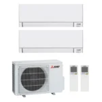 MITSUBISHI multisplit dvojček 2 x MSZ-AY35VGKP-E1 3,5kW notranja enota/MXZ-2F53VF4-E1 5,3kW zunanja enota