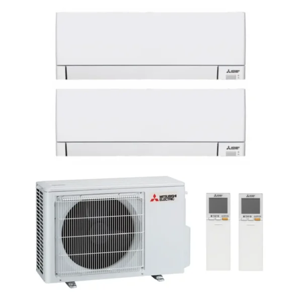 MITSUBISHI multisplit dvojček 2 x MSZ-AY35VGKP-E1 3,5kW notranja enota/MXZ-2F53VF4-E1 5,3kW zunanja enota