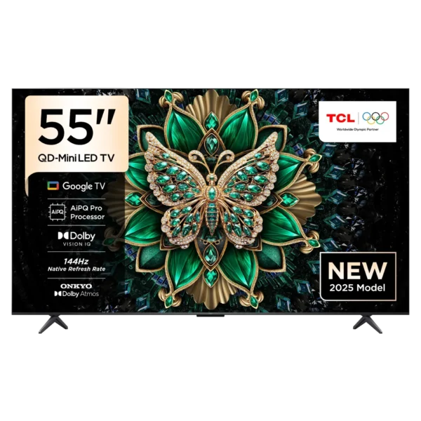 TCL 55C6K 4K QD-Mini LED, Google Smart TV (144Hz) (model 2025/26) - Image 2