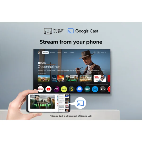 TCL 65P7K 4K QLED Google Smart TV (model 2025/26) - Image 7