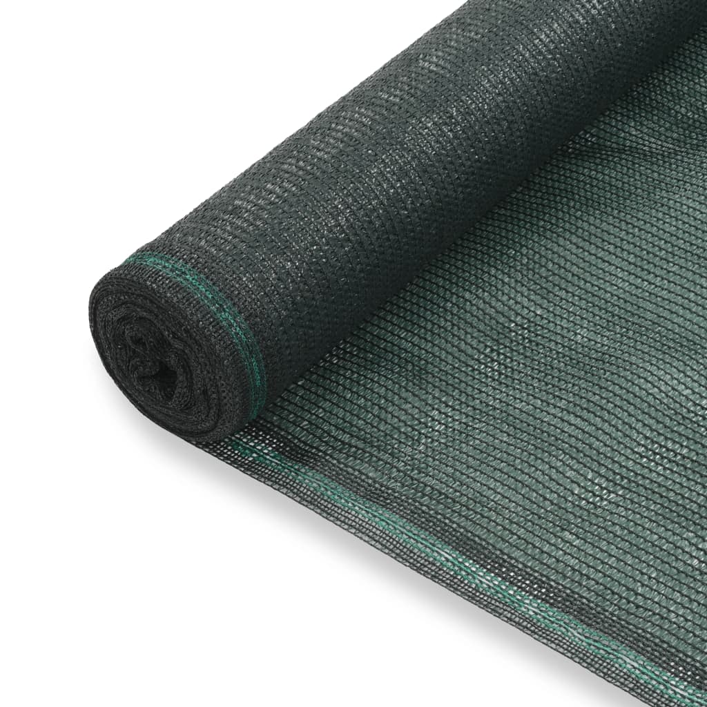 Teniška zaščitna mreža HDPE 1,4×50 m zelena