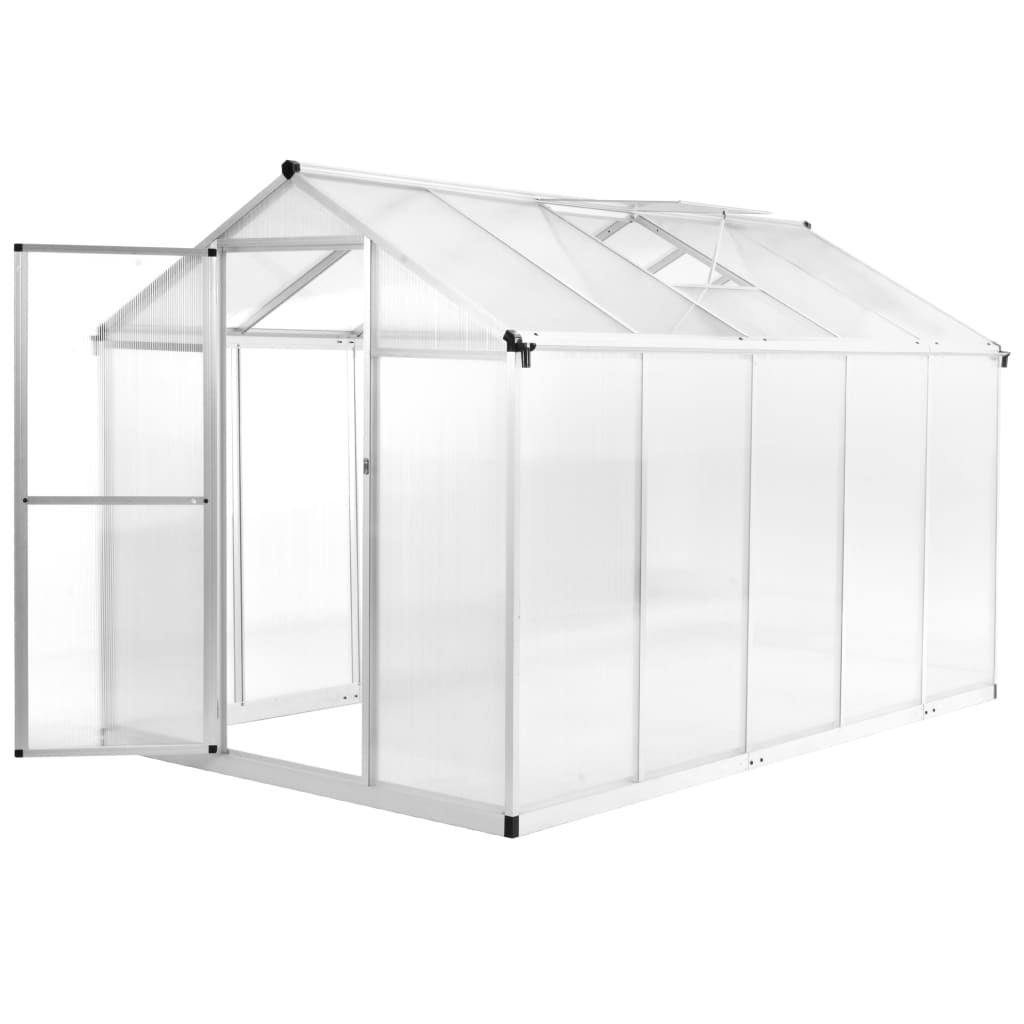 Rastlinjak iz aluminija 302x190x195 cm 11,19 m³
