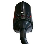 Sušilnik fen za pse s 3 šobami črn 2400 W - Image 3