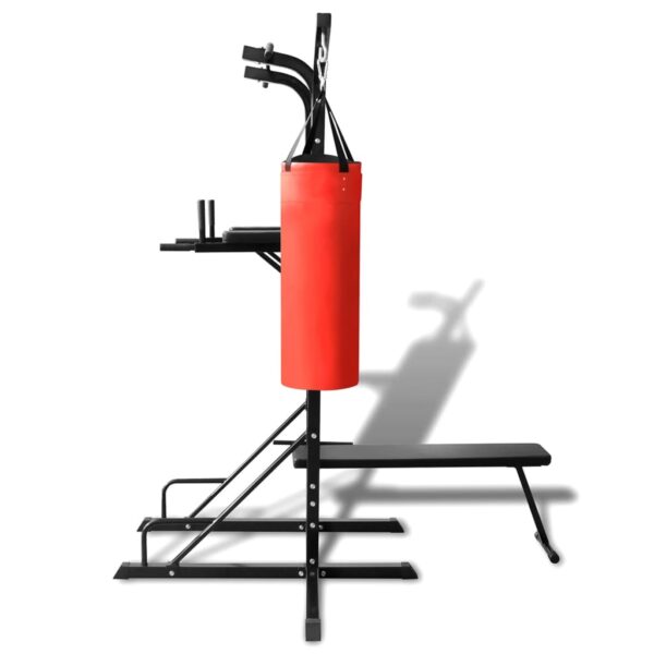 Fitnes naprava Power Tower s klopjo in boksarsko vrečo - Image 3