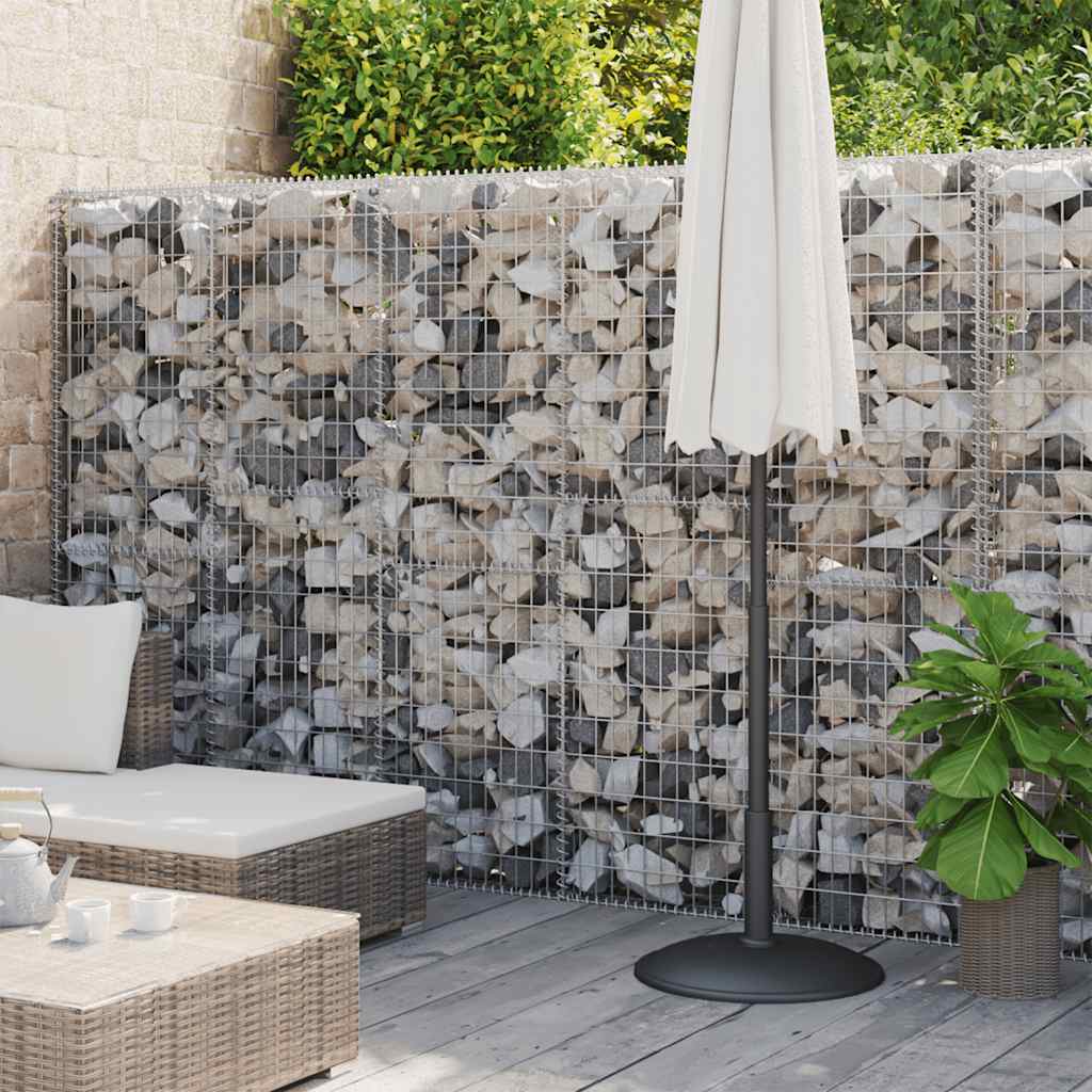 Gabionska stena s pokrovi pocinkano jeklo 900x30x200 cm