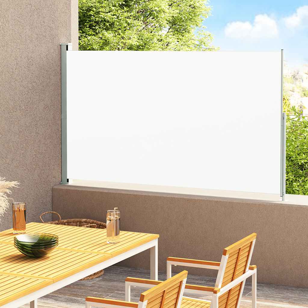 Zložljiva stranska tenda za teraso 200×300 cm krem
