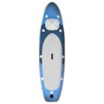 Napihljiva SUP deska morsko modre barve 300x76x10 cm - Image 3