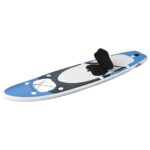 Napihljiva SUP deska morsko modre barve 360x81x10 cm - Image 2