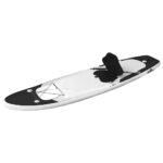Napihljiva SUP deska črne barve 360x81x10 cm - Image 2