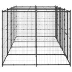 Zunanji pasji boks jeklo 9,68 m² - Image 3