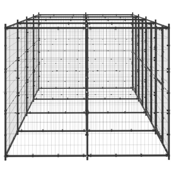 Zunanji pasji boks jeklo 9,68 m² - Image 3