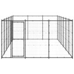 Zunanji pasji boks jeklo 21,78 m² - Image 2
