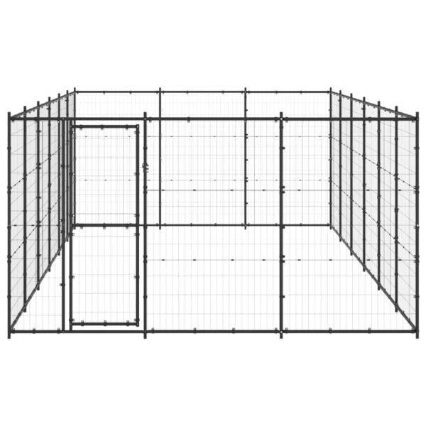 Zunanji pasji boks jeklo 21,78 m² - Image 2