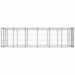 Zunanji pasji boks jeklo 21,78 m² - Image 3