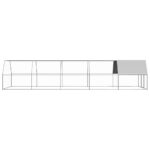 Zunanji kokošnjak 3x10x2 m pocinkano jeklo - Image 3