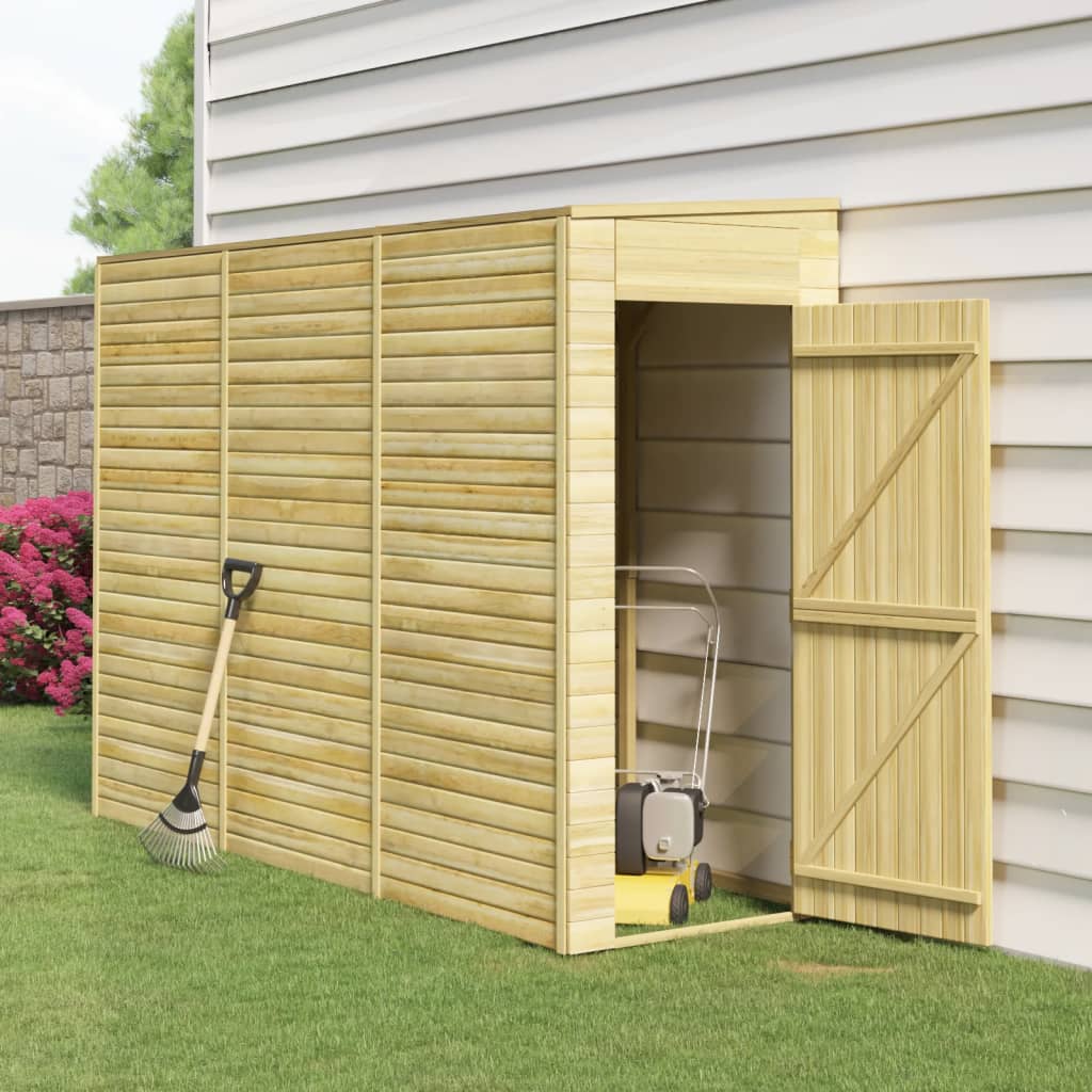 Vrtna skladiščna lopa 100x310x218 cm impregnirana borovina