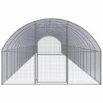 Zunanji kokošnjak 3x24x2 m pocinkano jeklo - Image 2