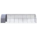 Zunanji kokošnjak 3x8x2 m pocinkano jeklo - Image 3