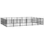 Zunanji pasji boks jeklo 22,58 m² - Image 2