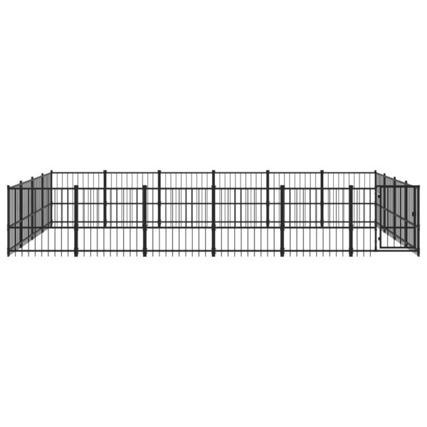 Zunanji pasji boks jeklo 22,58 m² - Image 3