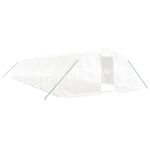 Rastlinjak z jeklenim okvirjem bel 70 m² 14x5x2,3 m - Image 2