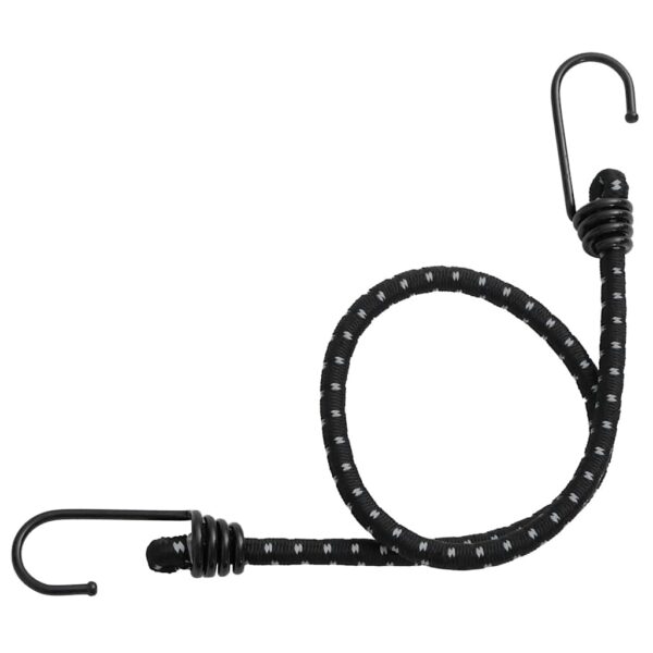 Bungee vrv z odsevnimi trakovi in kavlji 50 kosov 46 cm - Image 3