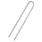 Klini za šotor 12 kosov U oblika 37 cm Ø10 mm pocinkano jeklo - Image 3