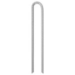 Klini za šotor 12 kosov U oblika 41,5 cm Ø12 mm pocinkano jeklo - Image 2