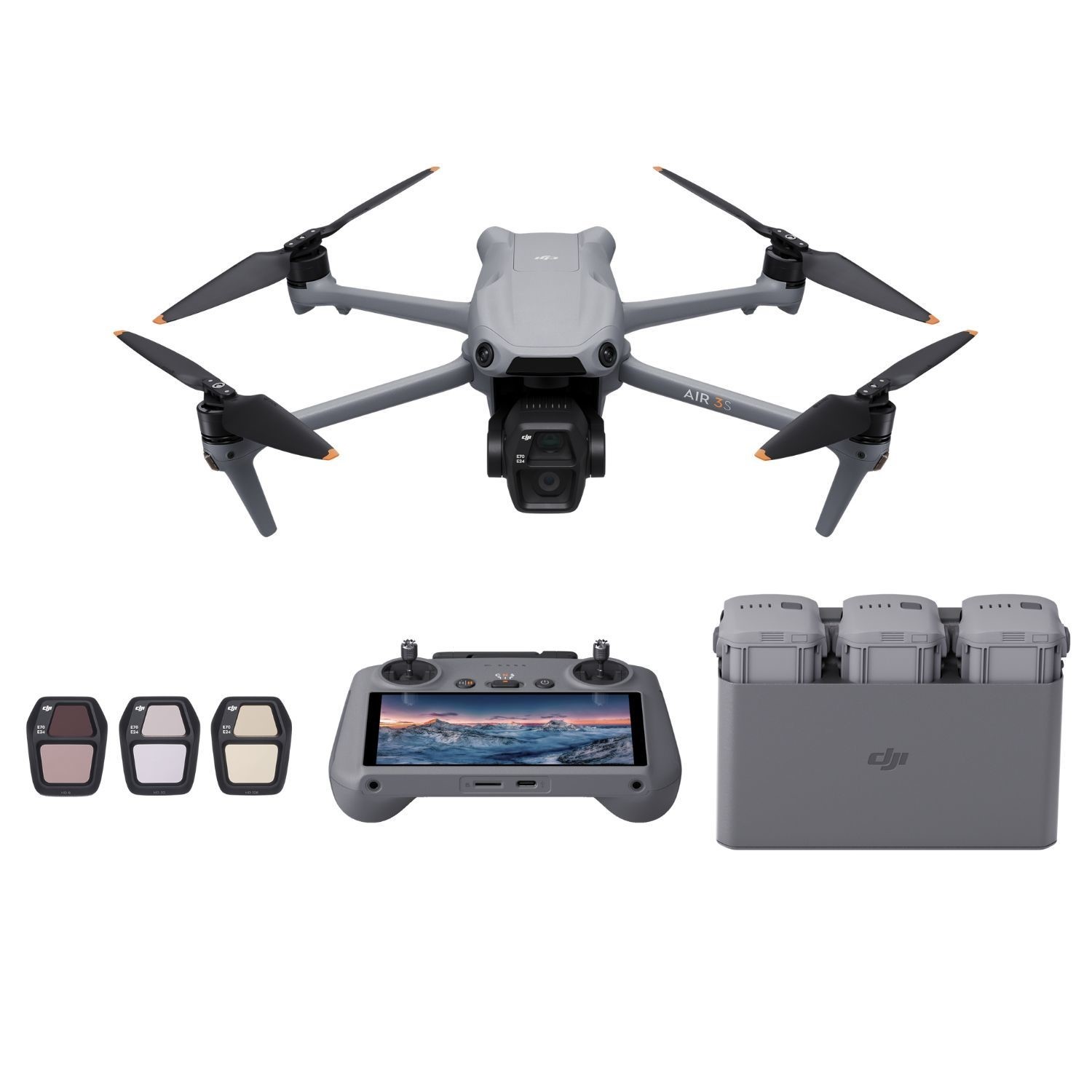 DJI Air 3S Fly More Combo (DJI RC 2)