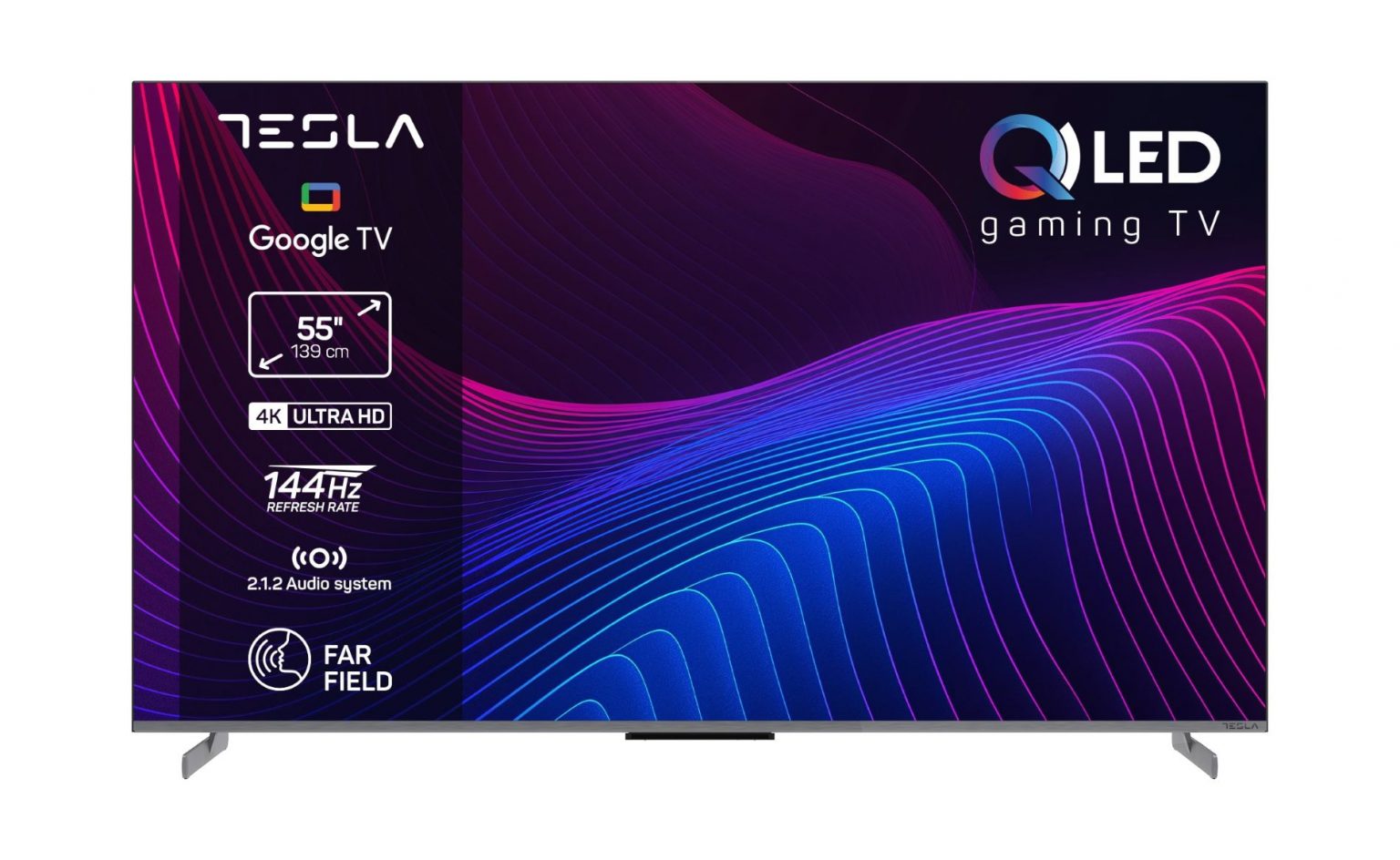 Tesla G65S949GUS Series 9, Google TV, Gaming, QLED TV, 144Hz (model 2025/26)