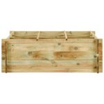 Visoka greda impregnirana borovina 120x120x40 cm - Image 2