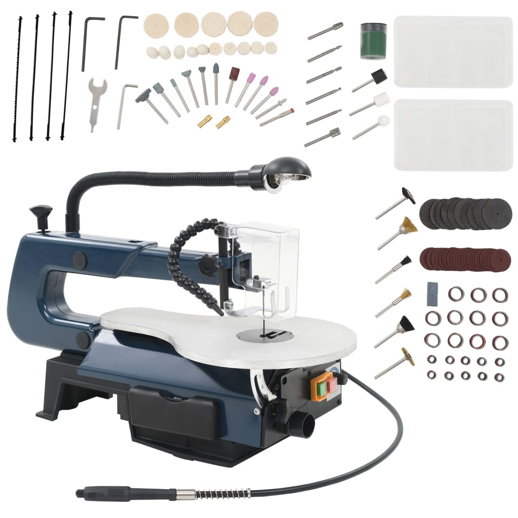 Dekupirna žaga 108-delni komplet 125 W 252 mm
