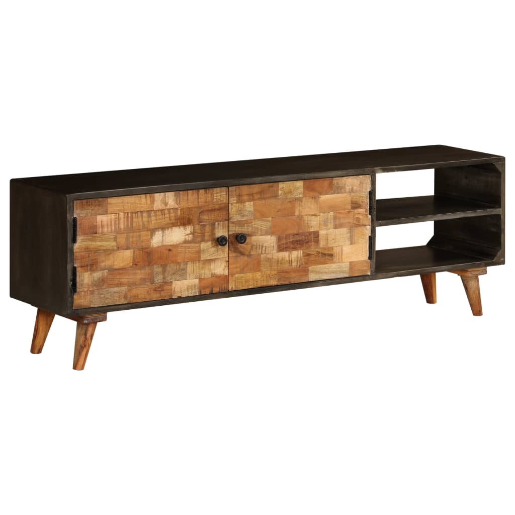 TV omarica iz trdnega mangovega lesa 140x30x45 cm