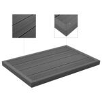 Talni element za solarno prho ali lestev za bazen WPC - Image 3
