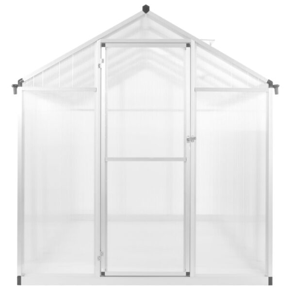 Rastlinjak iz aluminija 421x190x195 cm 15,6 m³ - Image 2