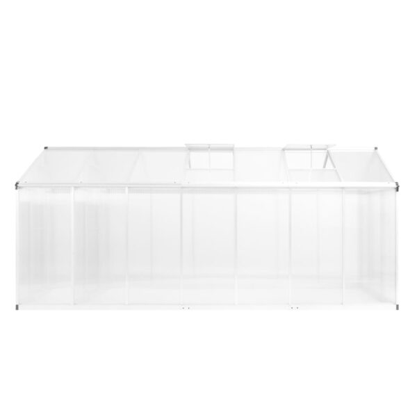 Rastlinjak iz aluminija 421x190x195 cm 15,6 m³ - Image 3