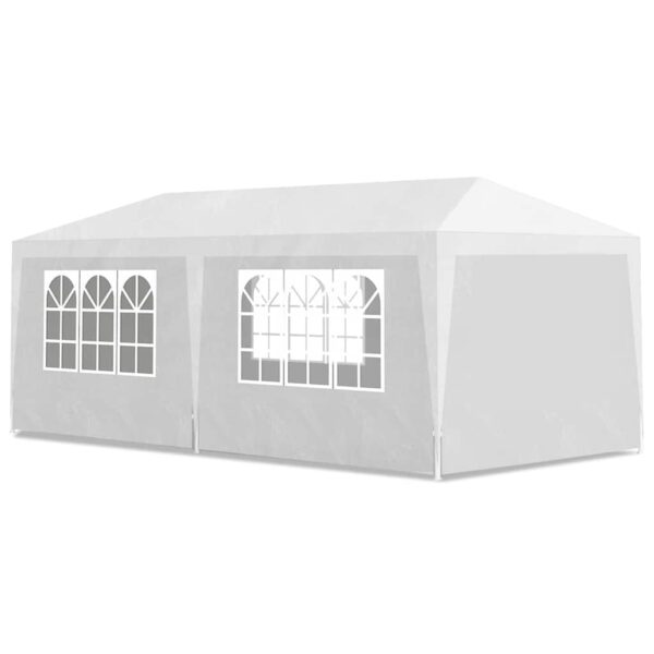 Vrtni šotor 3x6 m bel - Image 2