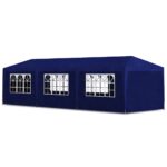 Vrtni šotor 3x9 m moder - Image 2